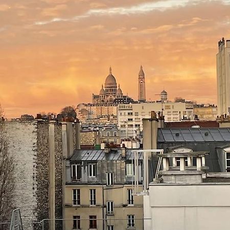 Apartmán Vue Sur Le Sacre Coeur Montmartre Paříž Exteriér fotografie