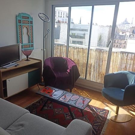 Apartmán Vue Sur Le Sacre Coeur Montmartre Paříž Exteriér fotografie