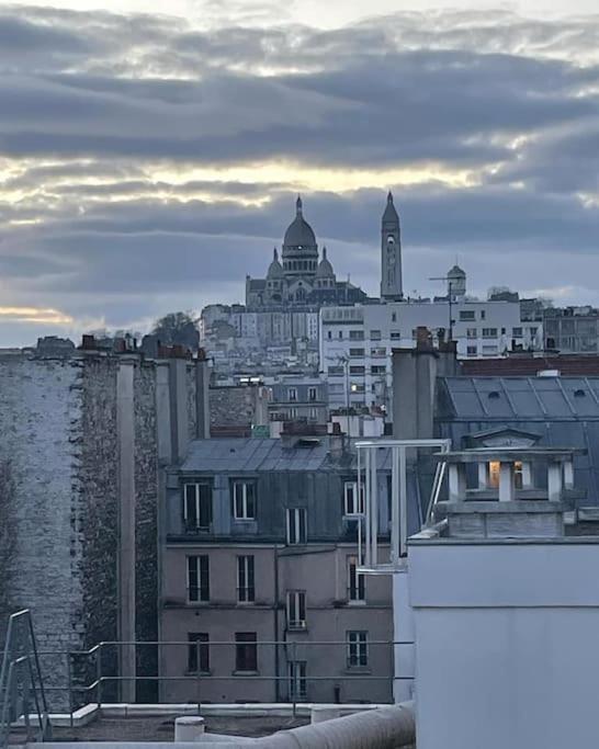 Apartmán Vue Sur Le Sacre Coeur Montmartre Paříž Exteriér fotografie