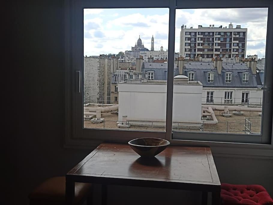Apartmán Vue Sur Le Sacre Coeur Montmartre Paříž Exteriér fotografie